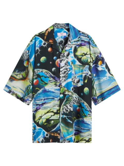 Martine Rose Boxy Short Sleeve Hawaiian Shirt