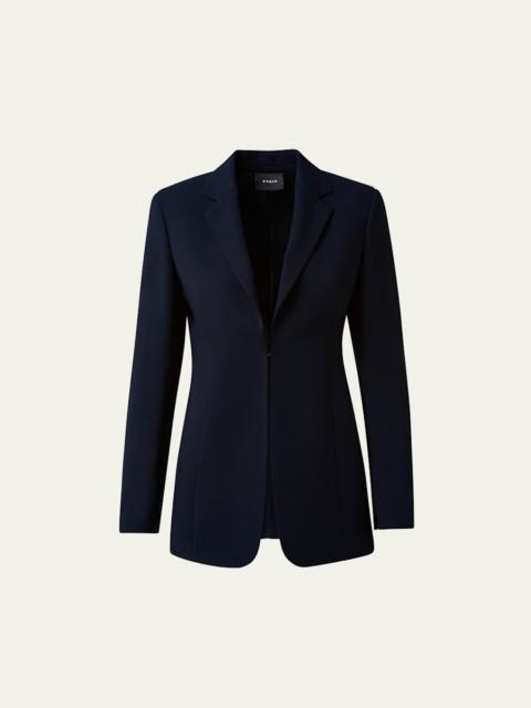 Odette Long Wool Blazer Jacket