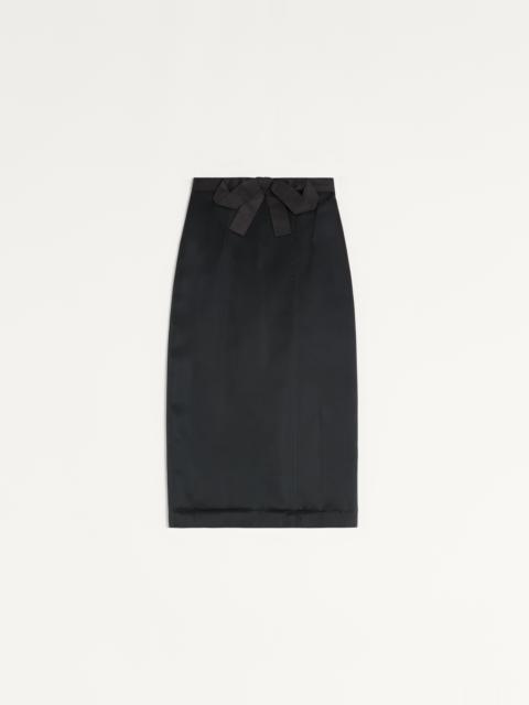 SATIN SKIRT