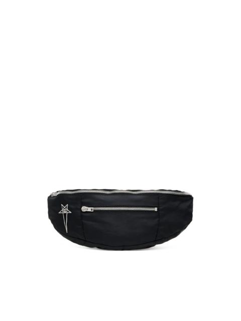 embroidered-star bum bag