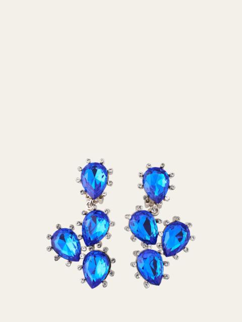 Crystal Cactus Earrings