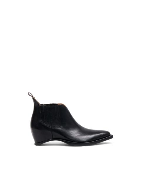 pointed-toe Chelsea boots