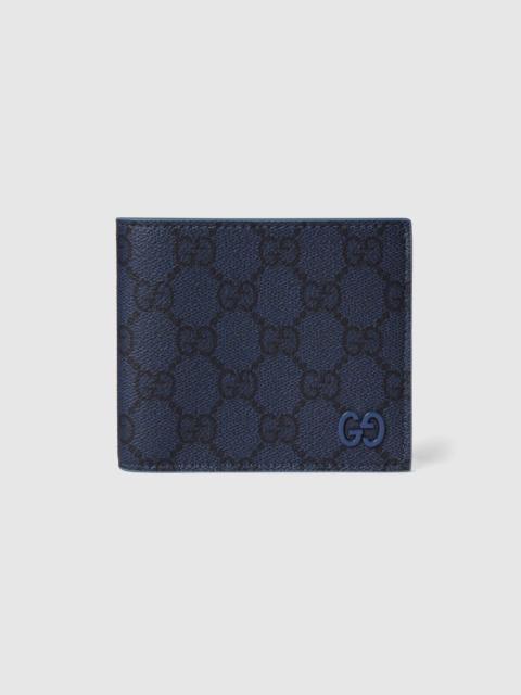 Dusty blue interior GG bi-fold wallet