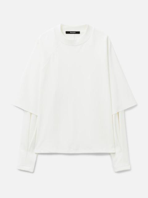 RAGLAN LAYERED LONGSLEEVE TEE