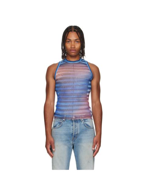 Blue 'The Air' Tank Top