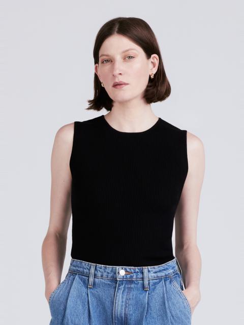 ARIANA MUSCLE RIBBED SWEATER TANK