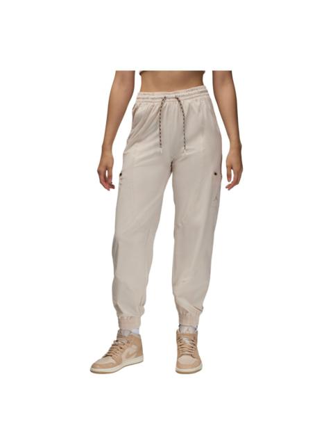 (WMNS) Air Jordan Sport Tunnel Sweatpants Asia Sizing 'Legend Light Brown' FB4660-203