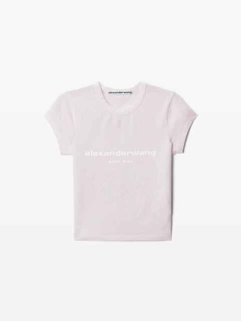 Crystal Logo Cotton Baby Tee