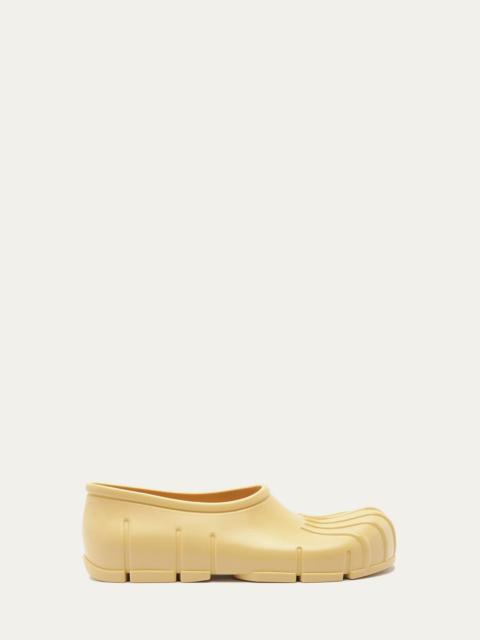 Butter Yellow Monstera Rain Shoe