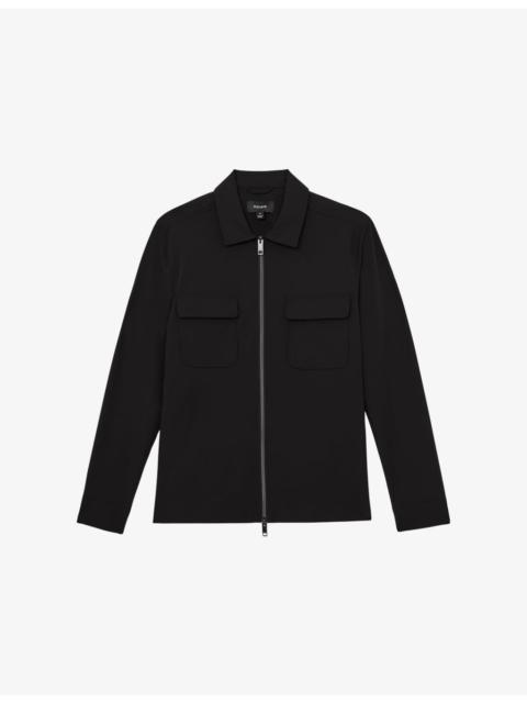 Ascend Long-Sleeved Stretch-Woven Shirt