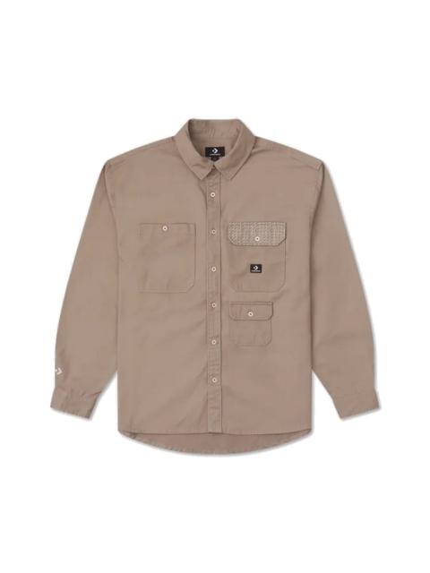 Converse YOTD Woven Shirt 'Tan' 10026808-A02