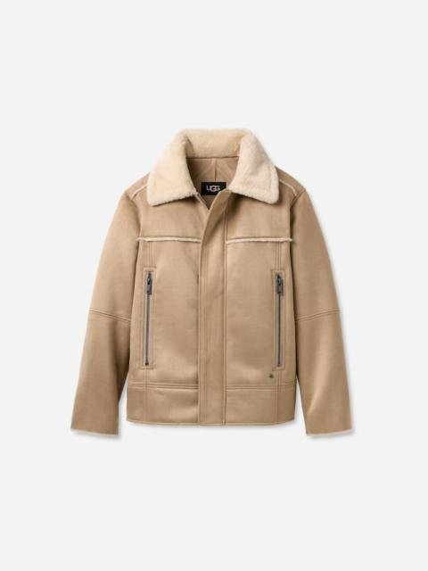 ® Men's Thayden LuxeFluff Jacket Polyester in Sand