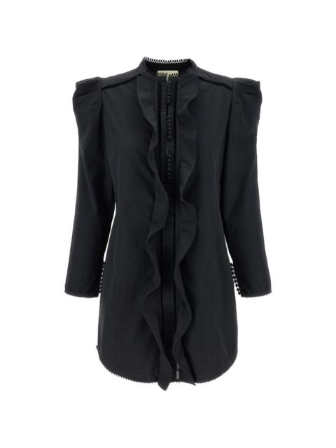 Chantal ruffled mini dress