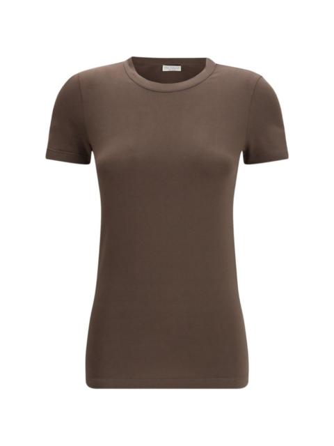round-neck T-shirt