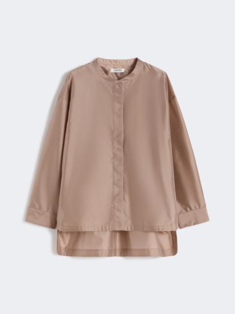 Silk-blend organza shirt - POWDER