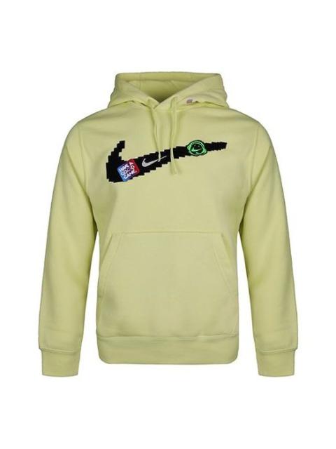 Nike Sportswear Club Fleece Men Orange/Green DC3937-750