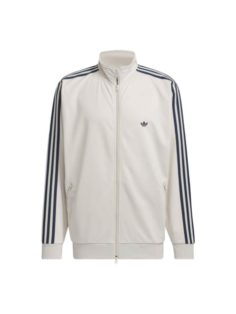 adidas Track Jacket Asia Sizing 'Beige' IZ4922