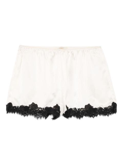Iona lace-trim shorts