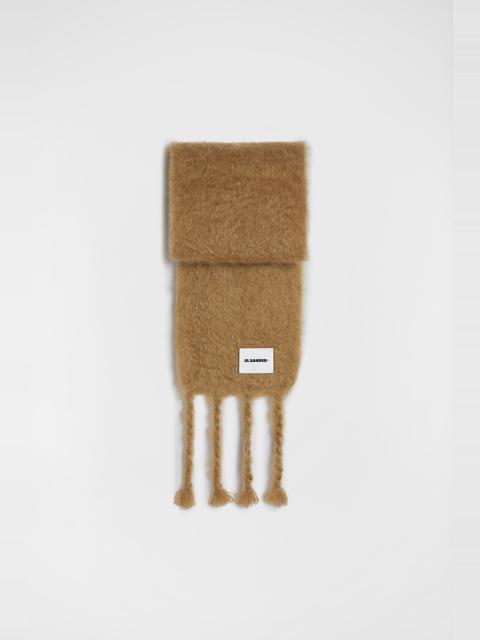 Slim Wool Blend Scarf