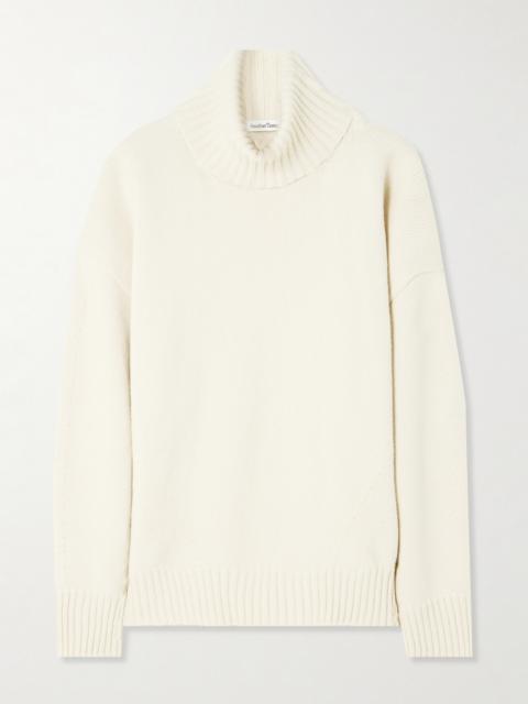 Recycled-cashmere And Wool-blend Turtleneck Sweater