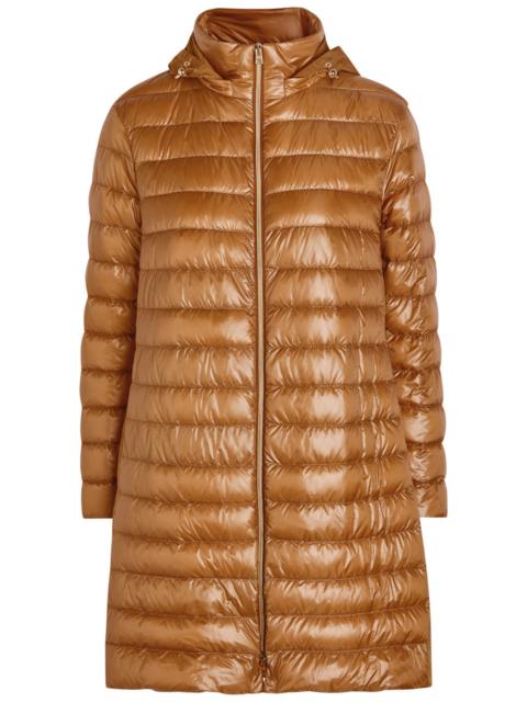 Herno Panelled Padded Hooded Shell Jacket