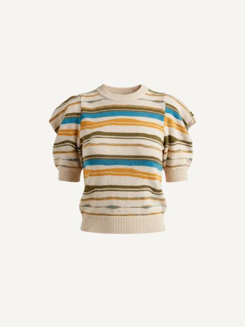 REI SWEATER | IVORY MULTI