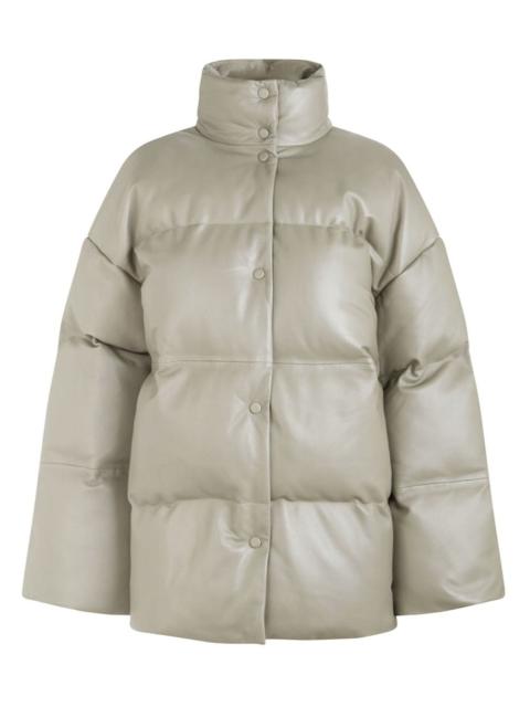 quilted leather jacket