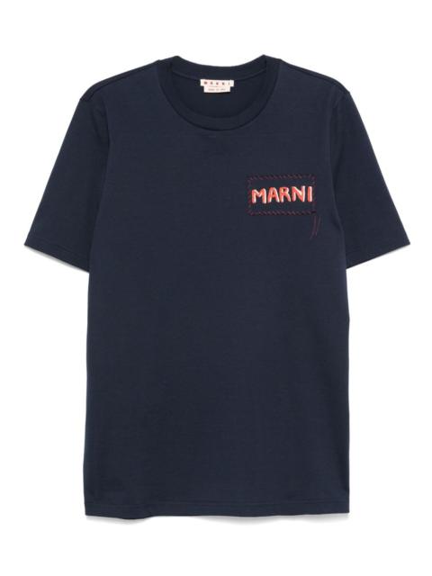 logo-print T-shirt