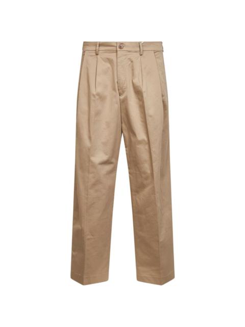 Justin pleated trousers