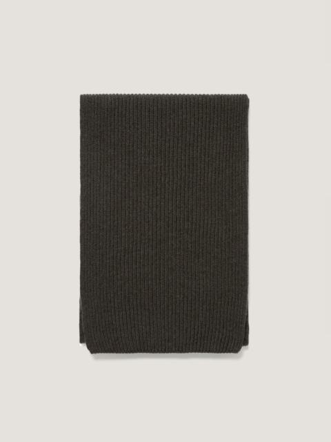 Cashmere Ribbed Scarf