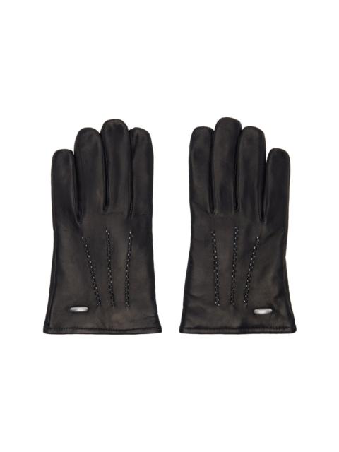 Black 'His' Gloves