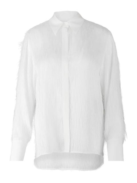 Fringe Collared Blouse