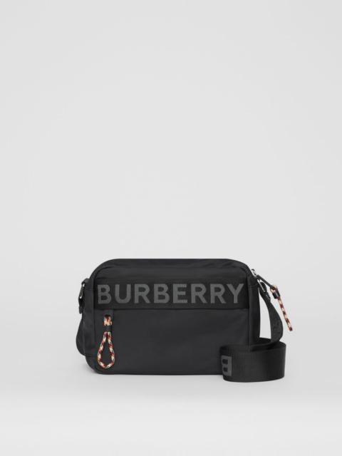 Logo Detail Nylon Crossbody Bag