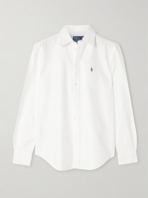 Embroidered Cotton Oxford Shirt