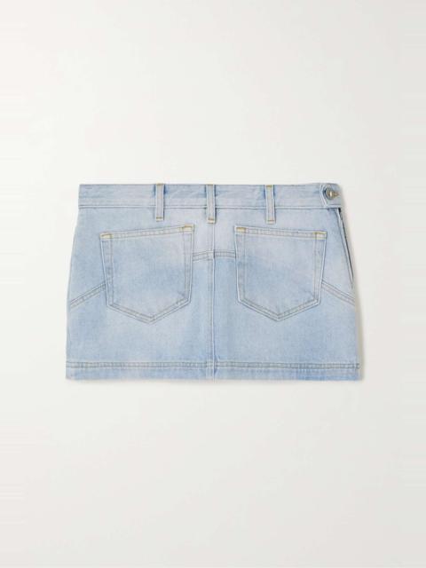 Abra denim mini skirt