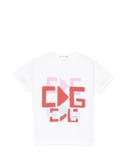 graphic round neck T-shirt