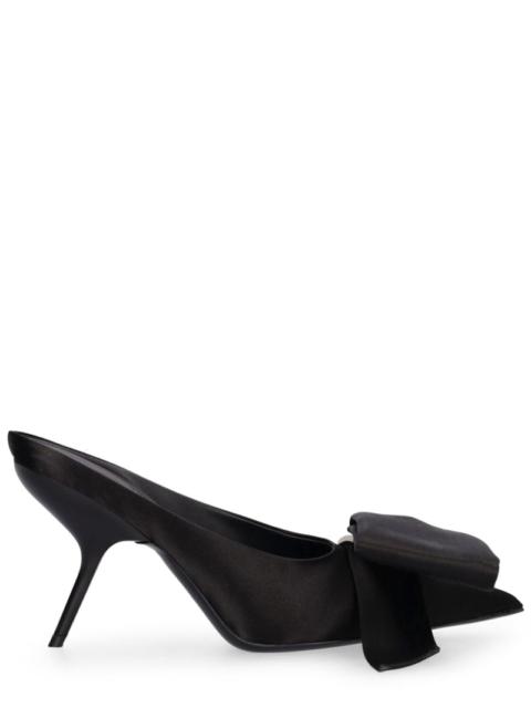 85mm Emii satin mule pumps