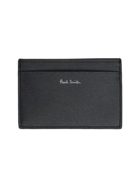 Black Leather Card Holder