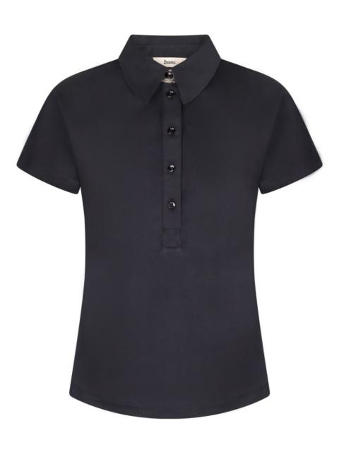 short sleeve polo top