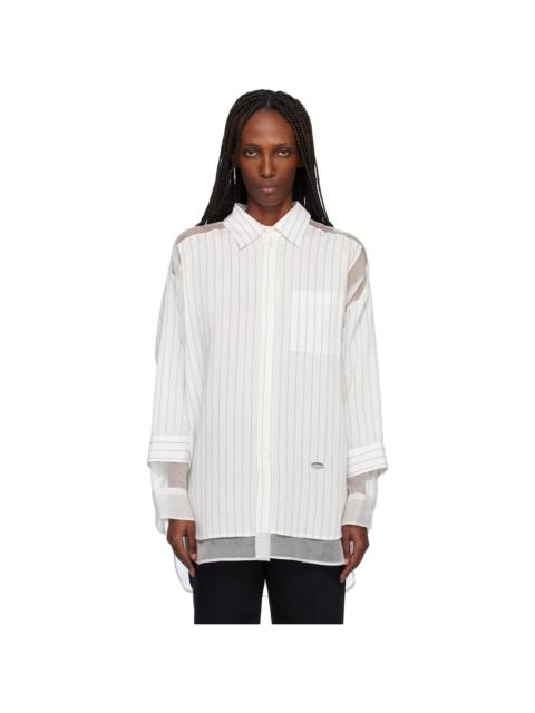 Off-White 'The Petit-Grand Pinstriped' Shirt