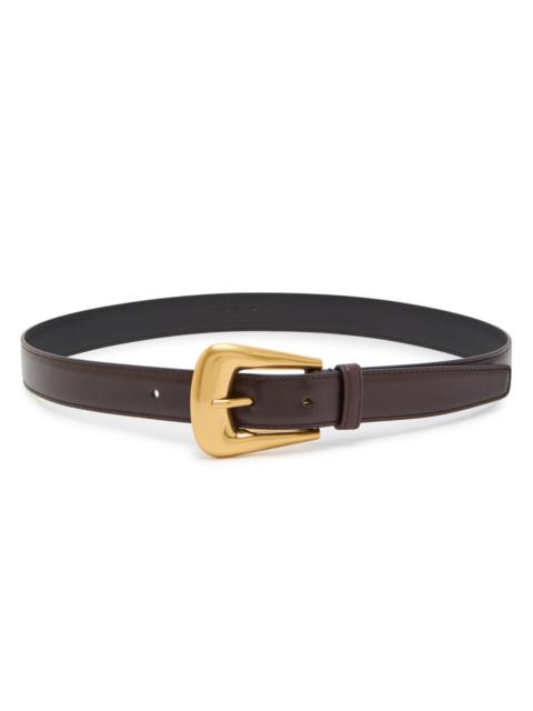 Saint Laurent Cintura Leather Belt
