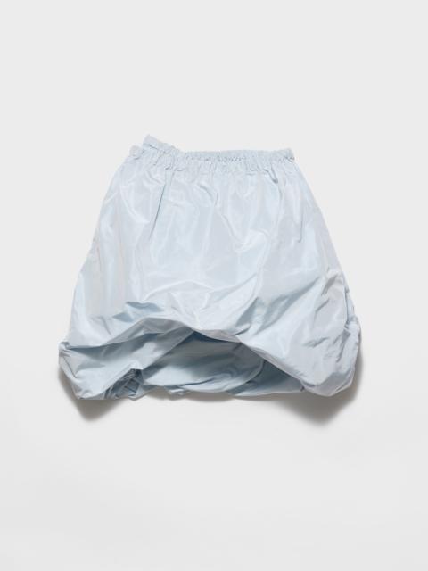 Technical taffeta skirt