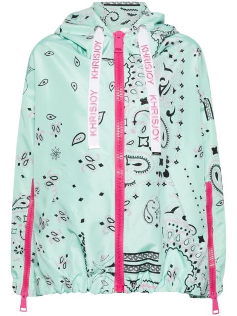 Khris bandana-print jacket