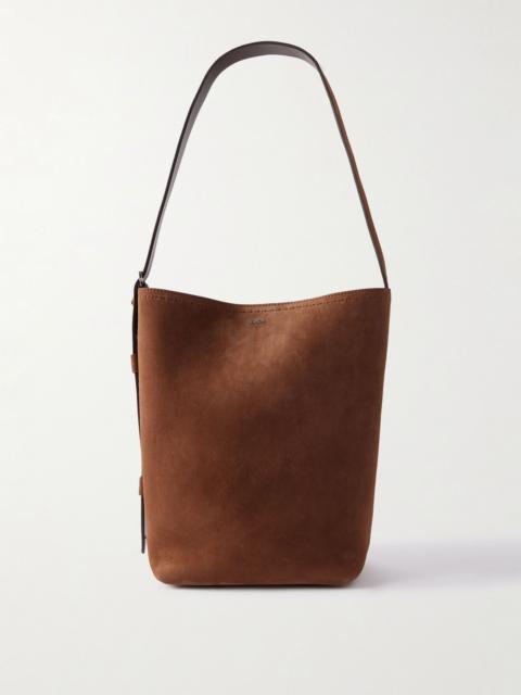 Archetipo suede tote Dark brown