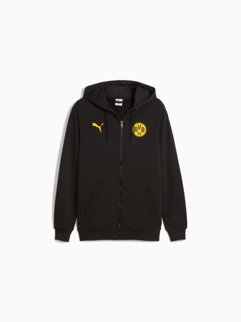 BVB FtblCltr Hood Sweat Jkt Men