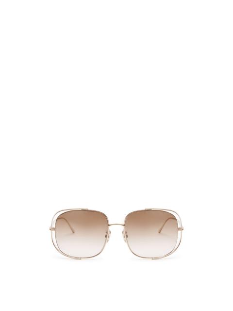 Cutout Square sunglasses
