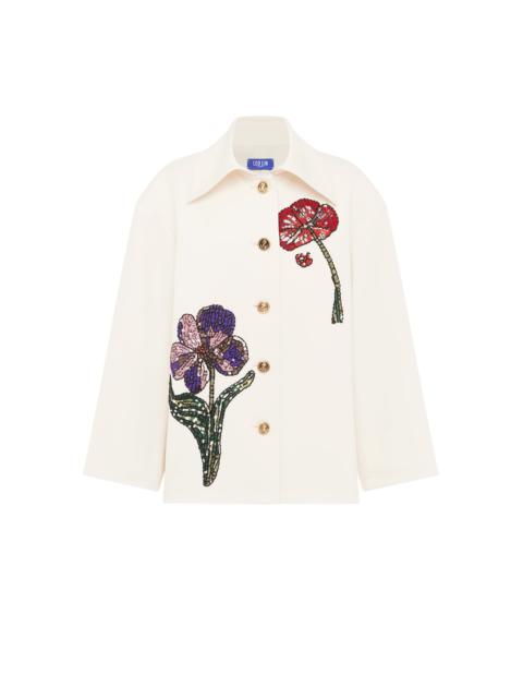 Leyna Embellished Jacket - Wildflowers multi