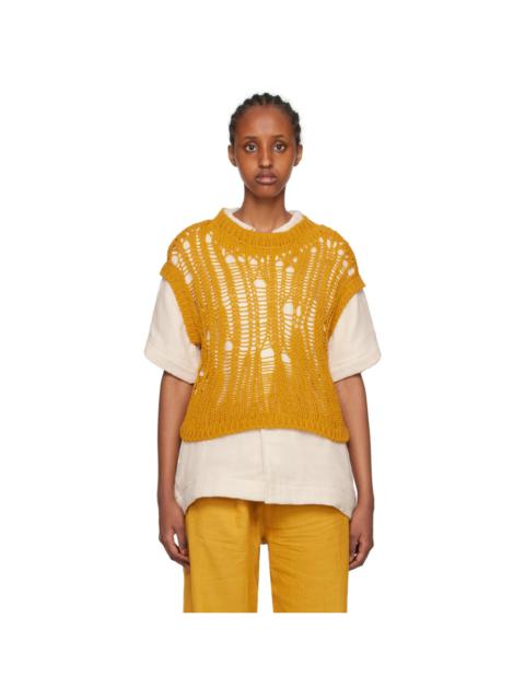 Yellow Laddering Vest