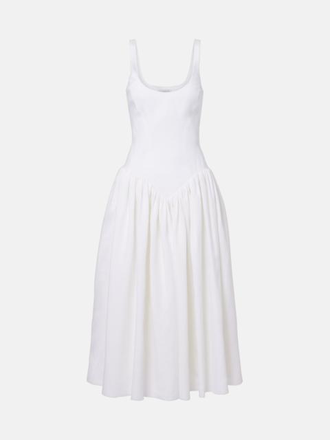 Naia linen maxi dress