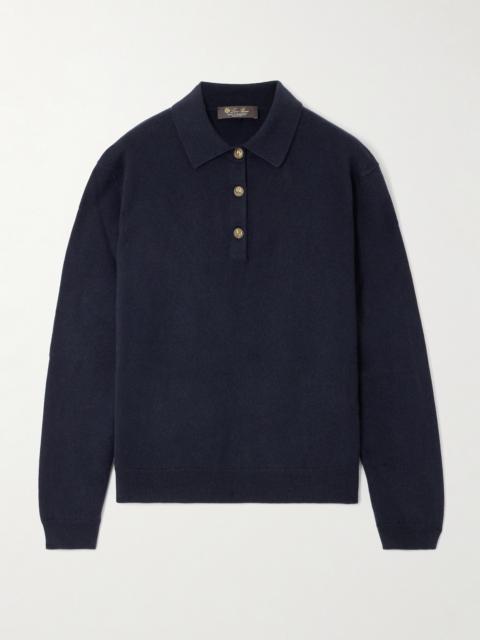 Cashmere Polo Sweater